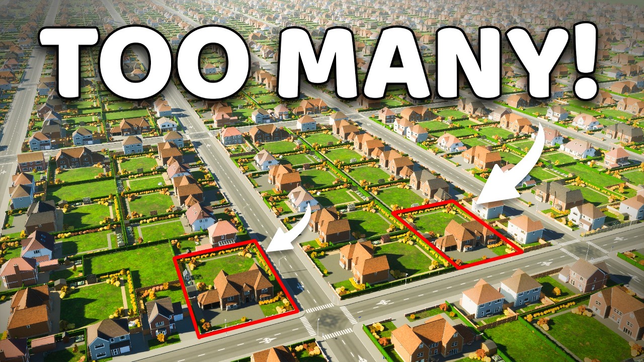 I ONLY Built LOW-DENSITY in Cities Skylines 2 (the game crashed)