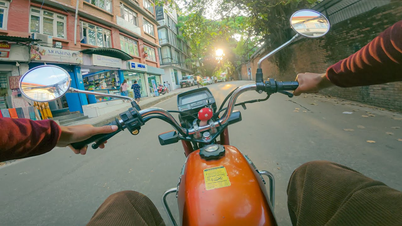 | Ring-road and my 31 years old CD100 | #cd100 #kathmandu #classicbikes
