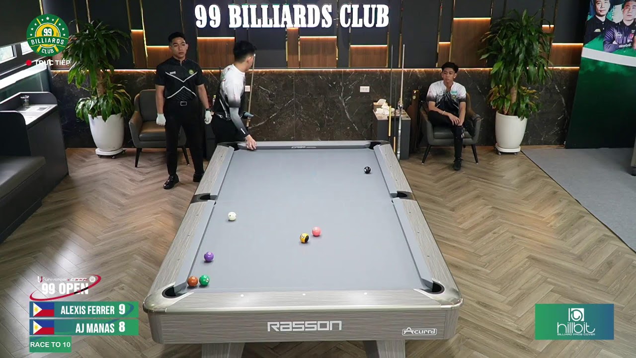 UNIVERSAL CPBA 99 OPEN 🔴TỨ KẾTTV2:ALEXIS FERRER VS ALBERT JAMES MANAS