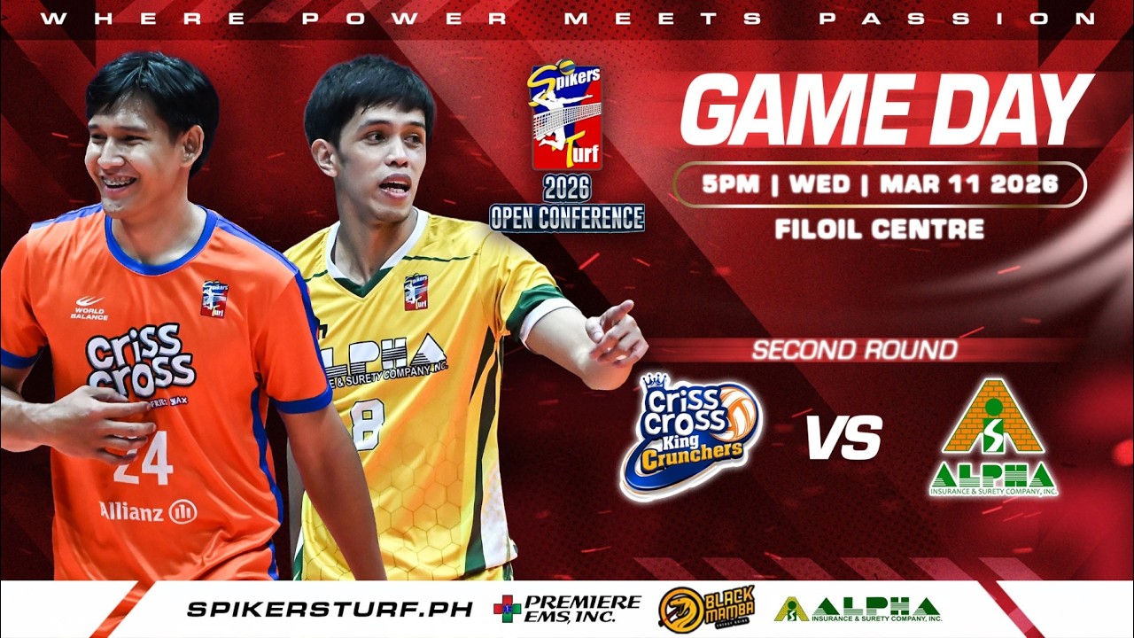 CRISS CROSS vs. ALPHA - Full Match | Second Round | 2026 Spikers' Turf Open Conference