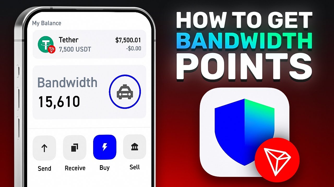 How To Get Free Bandwidth Points on TRON (No TRX Fees Ever Again!)