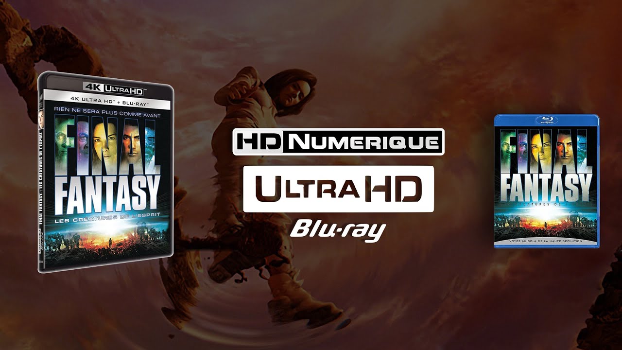 Final Fantasy : The Spirits Within : Comparatif 4K Ultra HD vs Blu-ray