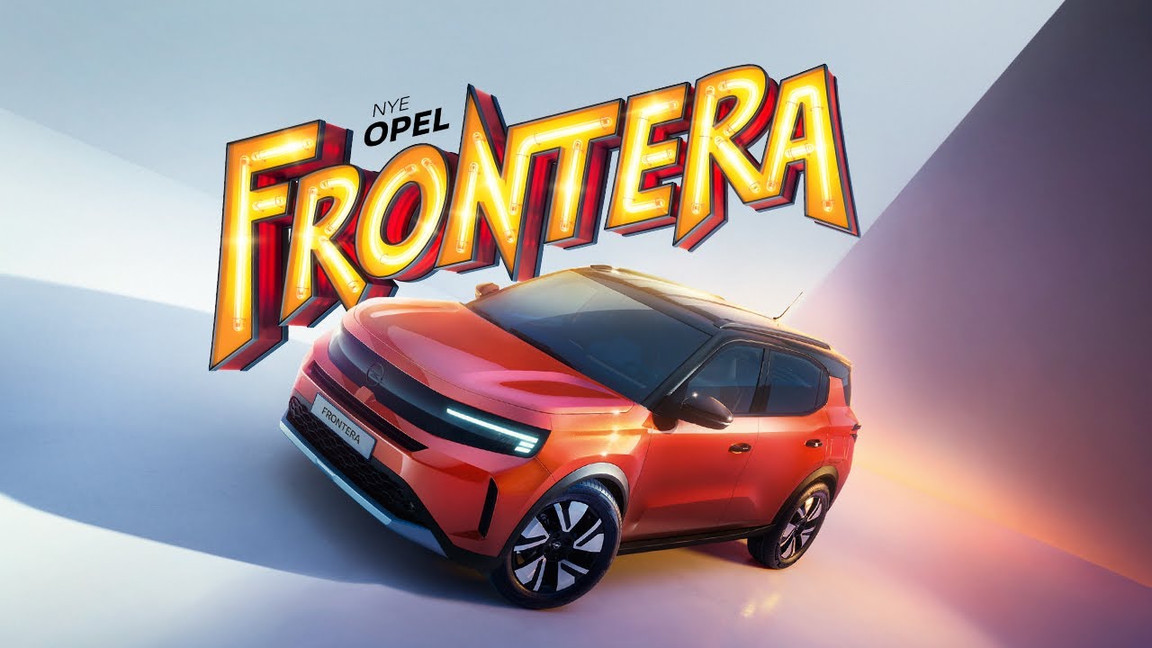 Nye Opel Frontera - en ukomplisert og familievennlig SUV