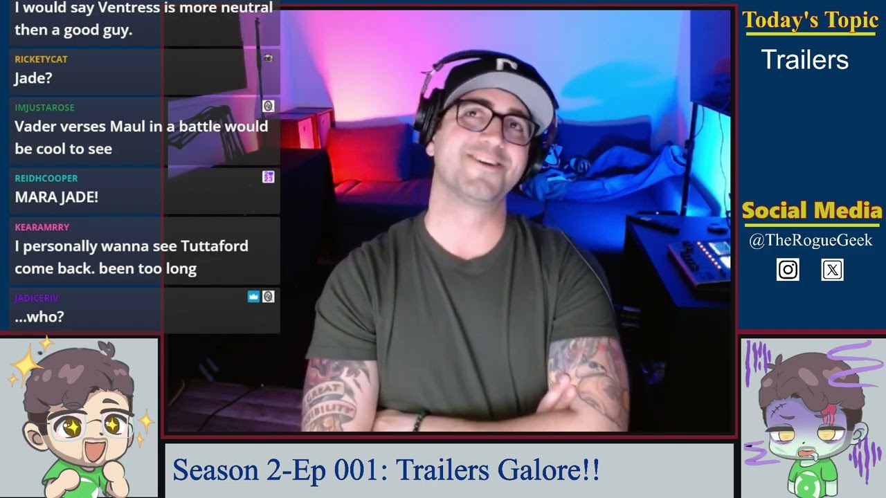 S2 Ep 001: Trailers Galore