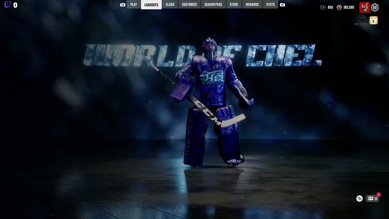 NHL 26 CHEL Сборка вратаря — после ослабления...