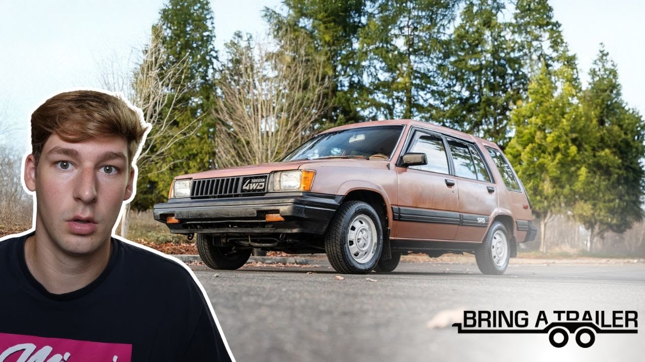 Toyota's Weirdest 4WD Hatchback | 1983 Toyota Tercel SR5 | BAT