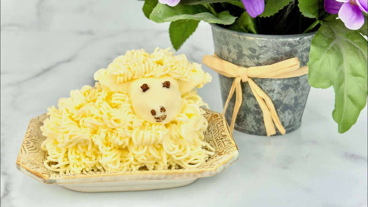Let's Make a Butter Lamb! Make it for your Easter Celebration!