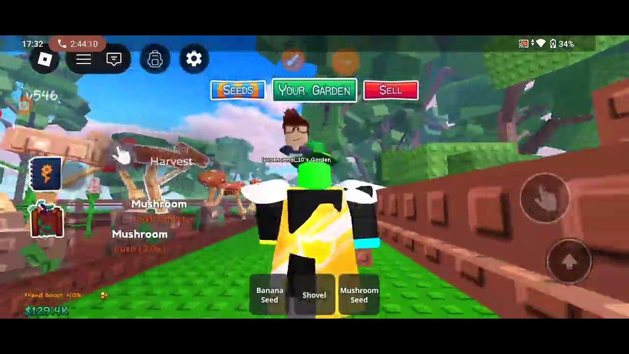 Sendo um dos primeiros jogadores a achar esse easter egg no Garden Horizons