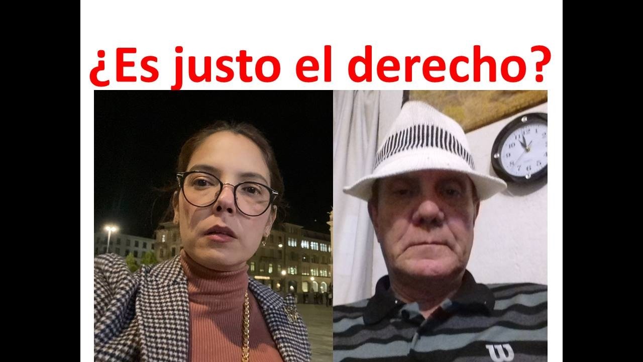 ¿Es justo el derecho?