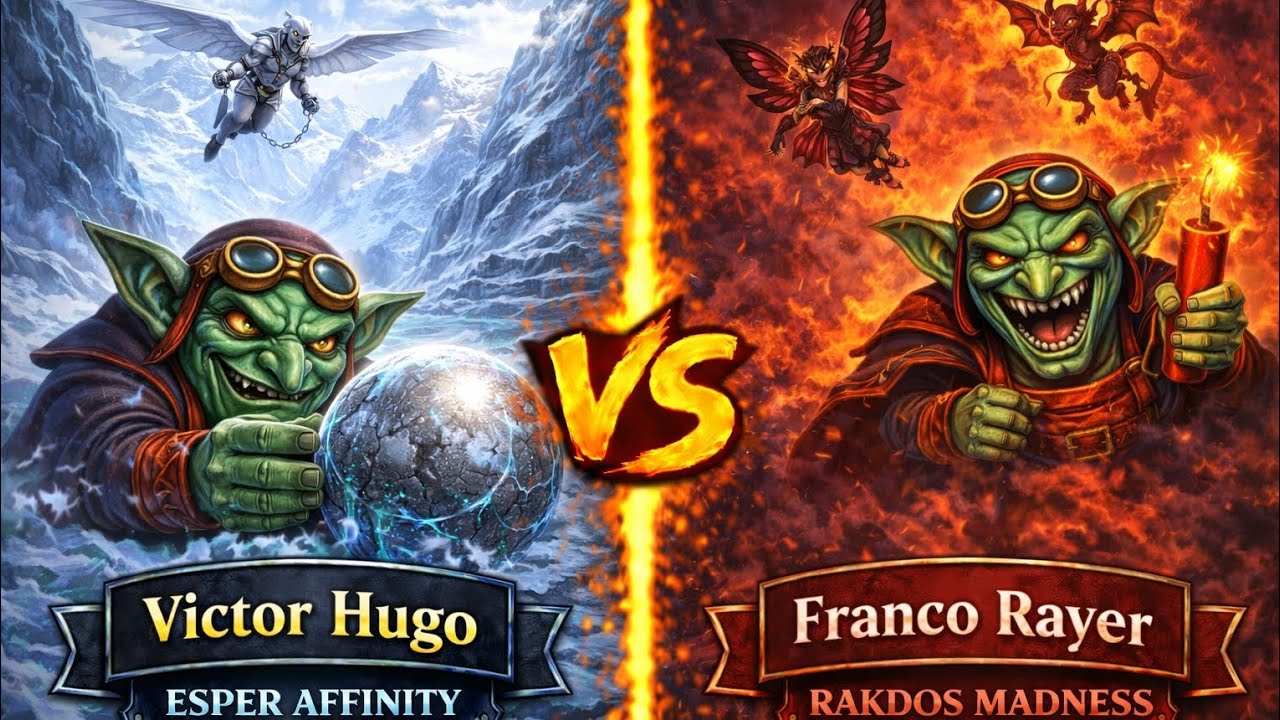 [Dynamite Pauper] Esper Affinity VS Rakdos Madness (Gameplay Pauper IRL)