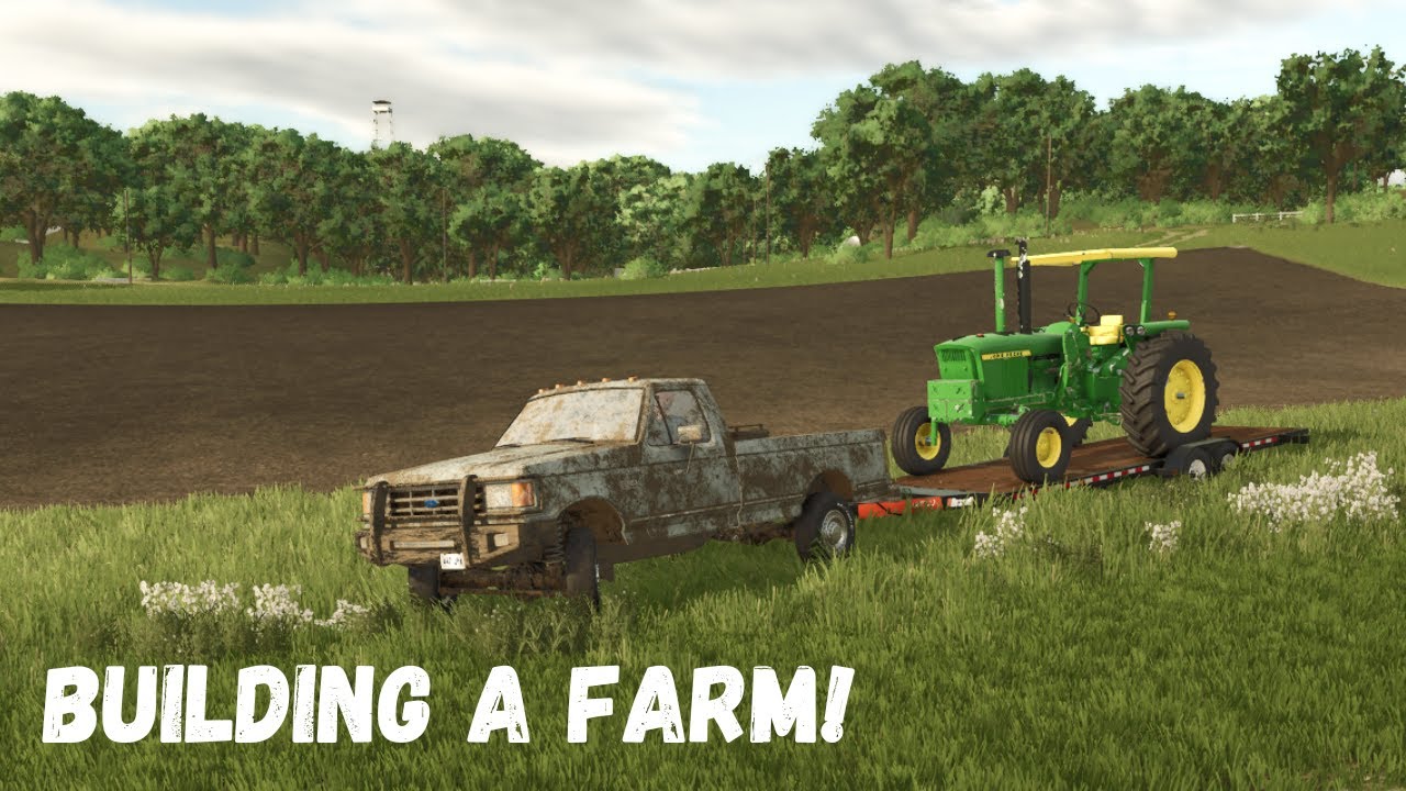 Starting a First-Generation Farm in FS 25.