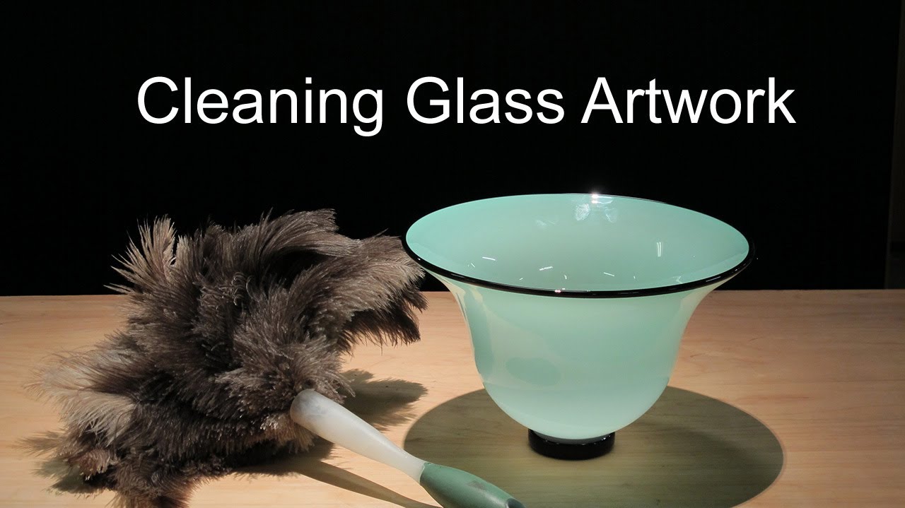 How to Clean Glass Artwork - Hand blown Glass Care