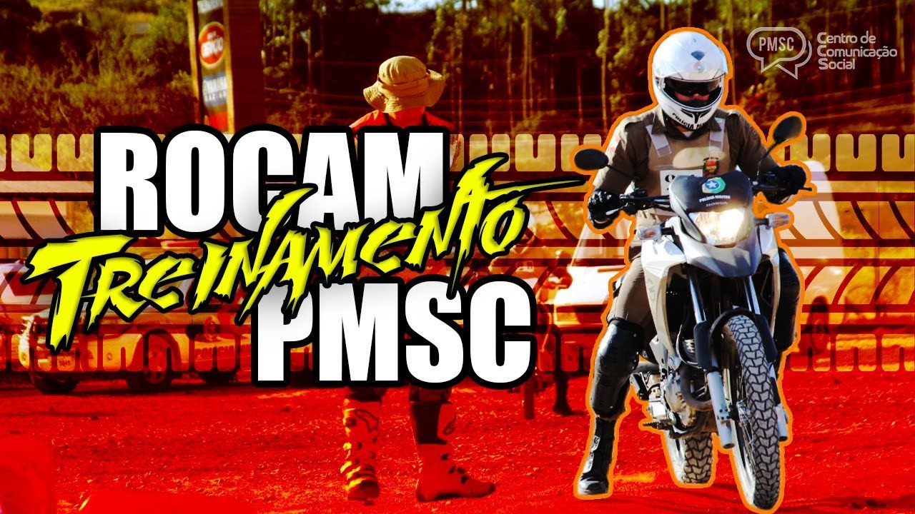 TREINAMENTO PARA ATUAR NA ROCAM DA POLÍCIA MILITAR DE SANTA CATARINA!