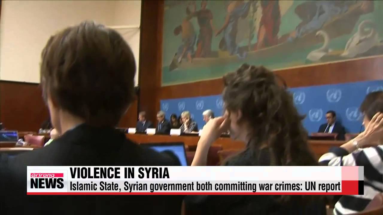 Islamic State, Syrian gov&prime;t committed war crimes: UN report   UN 