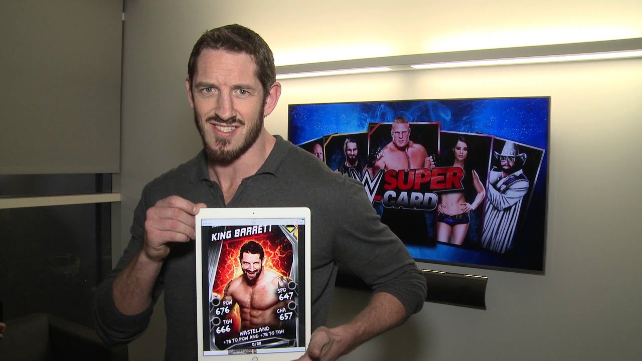 WWE SuperCard: King Barrett Reveals Team Road to Glory Reward
