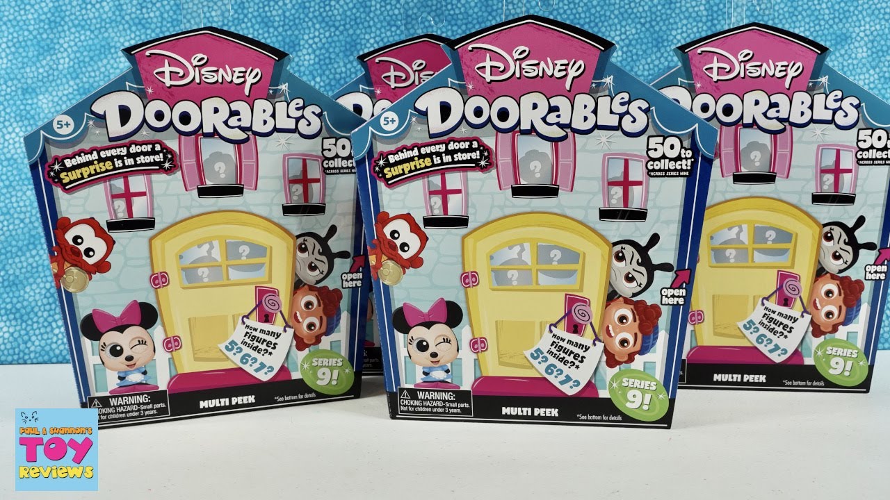Disney Doorables Series 9 Multi Peek Blind Box Figure Unboxing Review | PSToyReviews