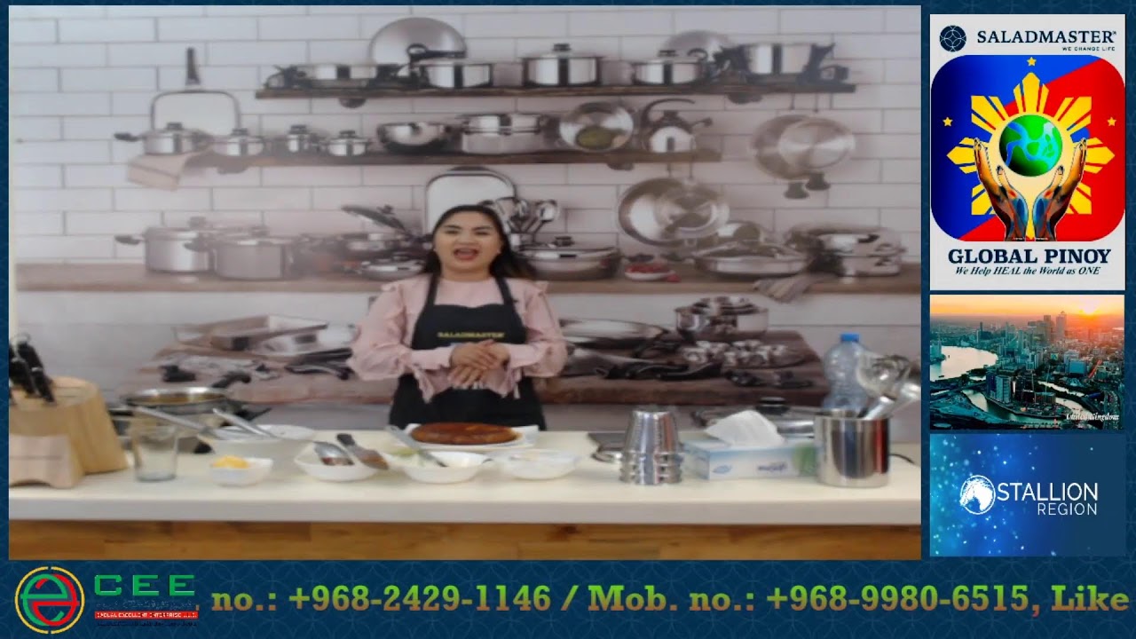 Leche Flan in Saladmaster Way...