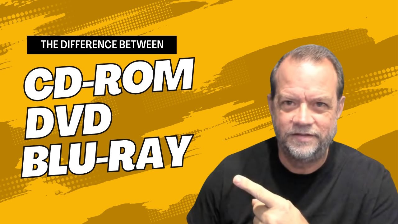 What's the difference between CD, DVD and Blu-ray
