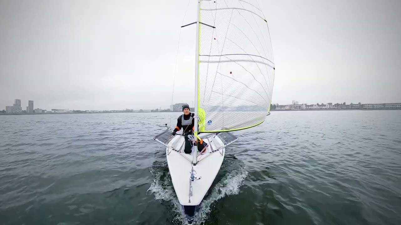 Blaze sailing in light weather @SpuikomOostende 