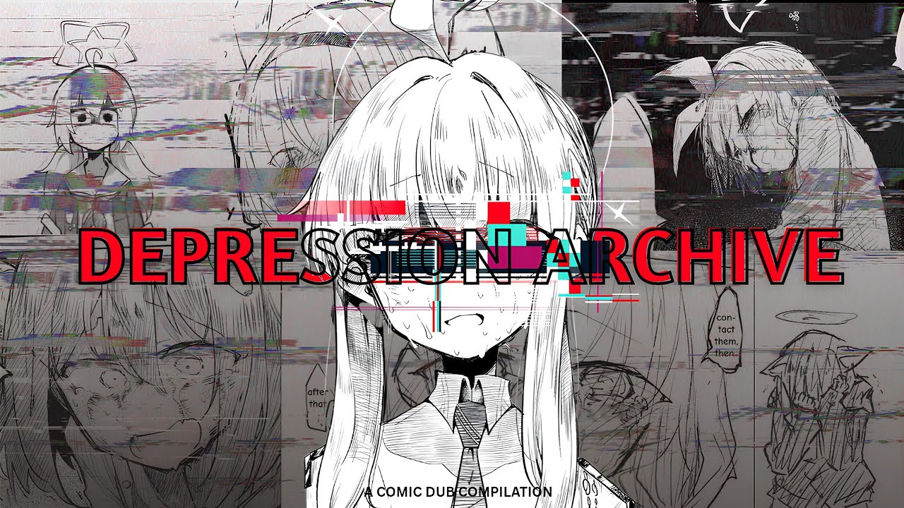 THE DEPRESSION ARCHIVE - Blue archive comic compilation VOL 1