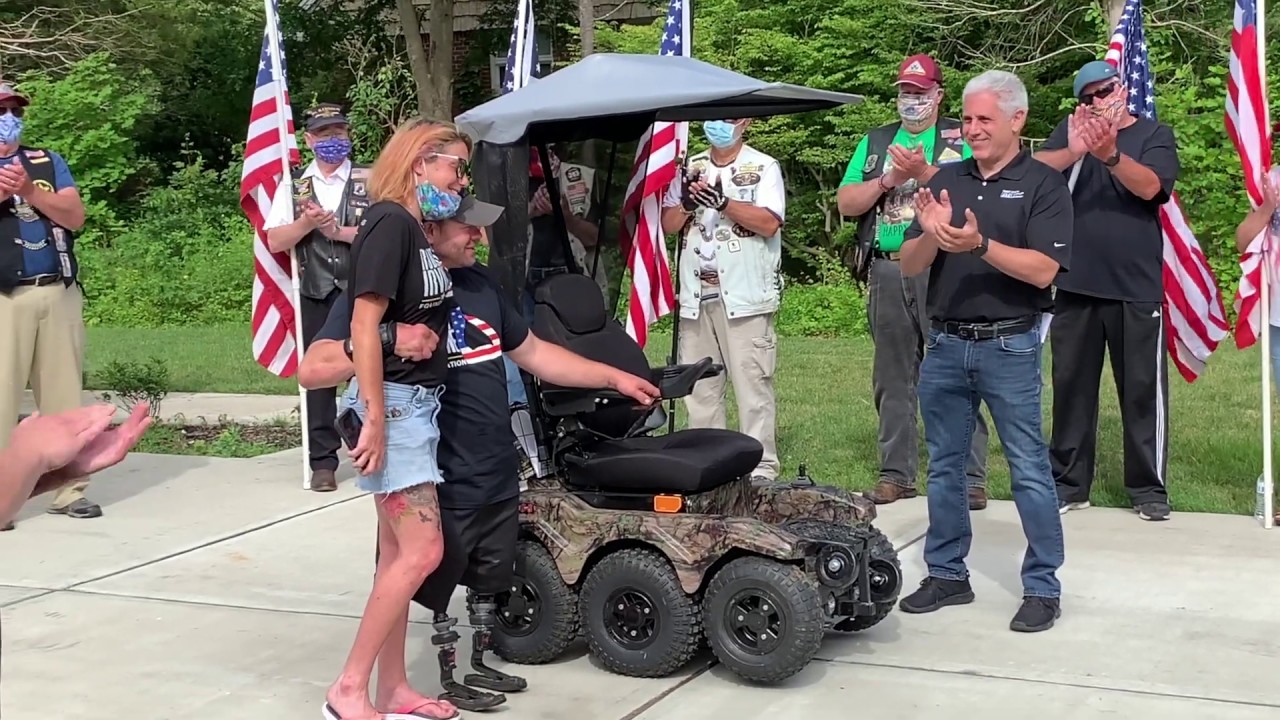 More Independence of Mobility to a Hero #CrunchForAVet Ceremony