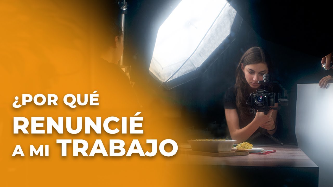&iexcl;Dej&eacute; mi trabajo seguro para comenzar mi PRODUCTORA AUDIOVISUAL! 😱🎥