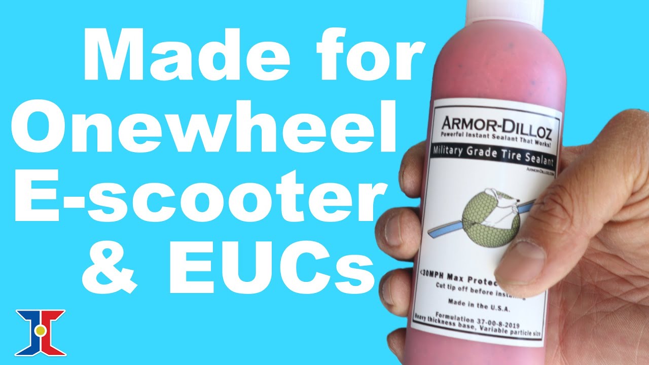 AMAZING TIRE SEALANT Armor Dilloz for Onewheel EUC e-Scooter