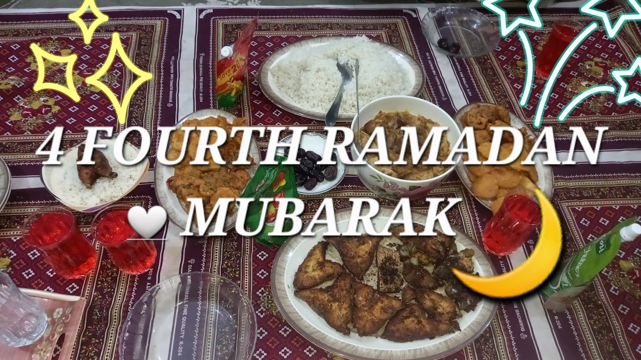 Fourth ramadan mubarak |fish fry | suhoor | iftar |fasting