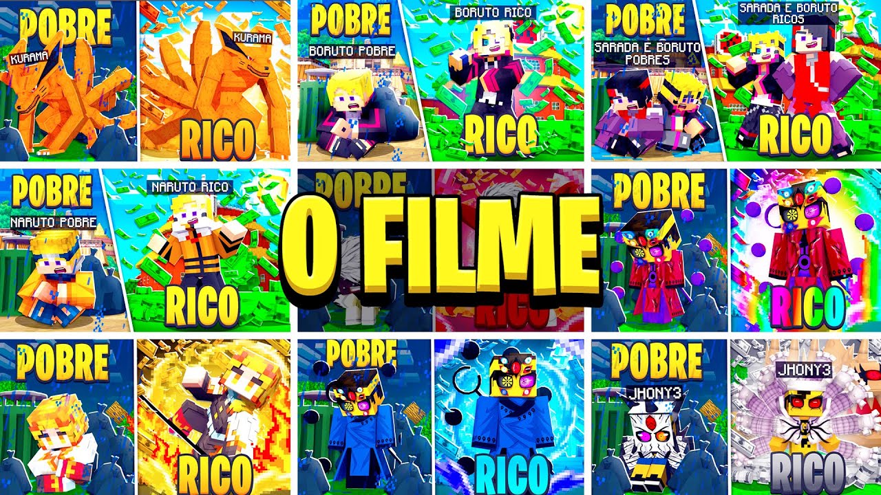 RICO VS POBRE DOS ANIMES O FILME