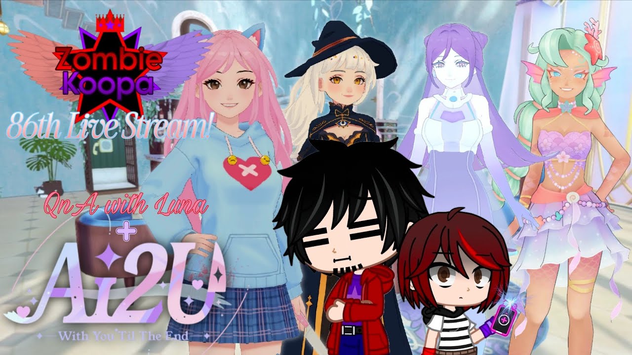 ZombieKoopa's 86th Live Stream! (QnA with Luna + AI2U)