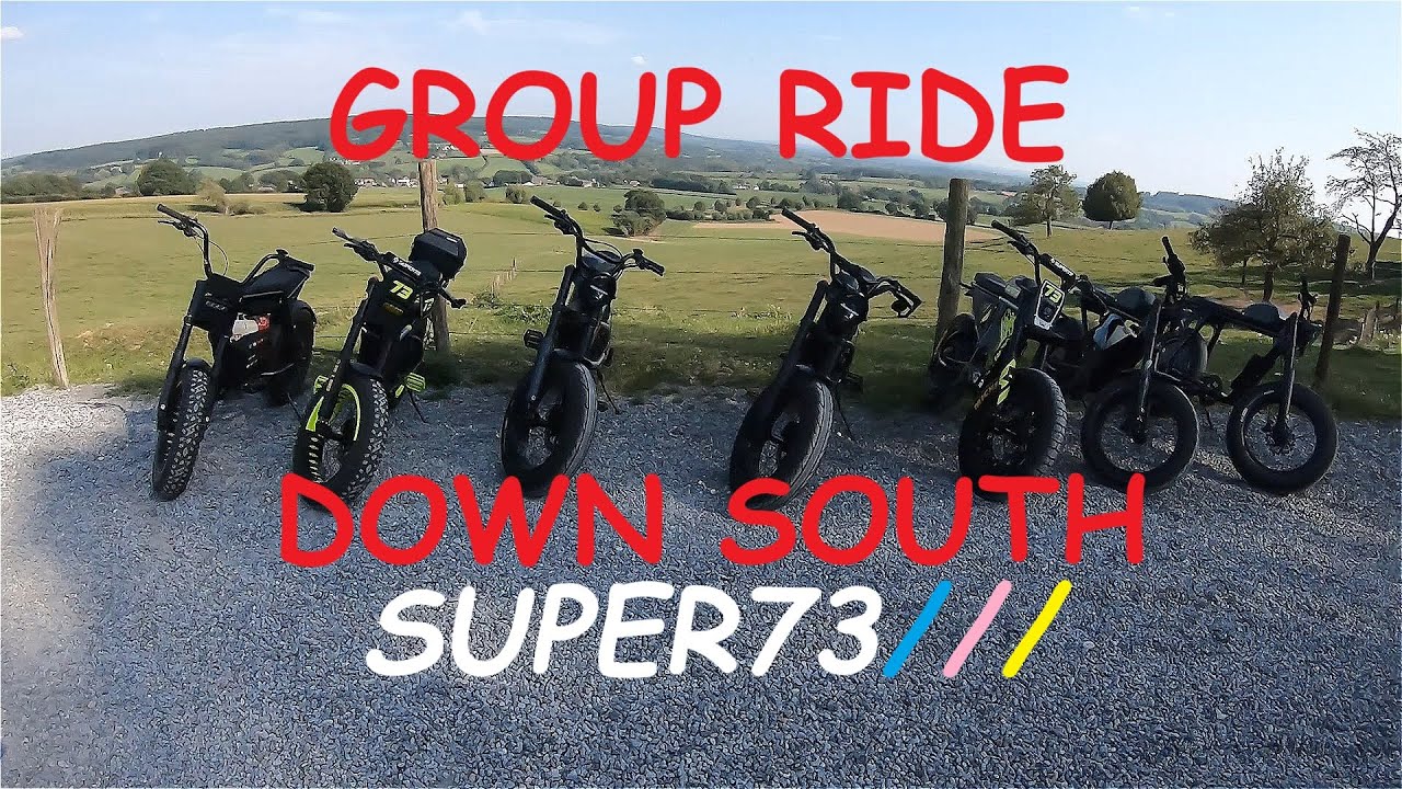SUPER73 ///  GROUP RIDE DOWN SOUTH 👉 Valkenburg 🥵🌡️34° #super73  #groupride #valkenburg