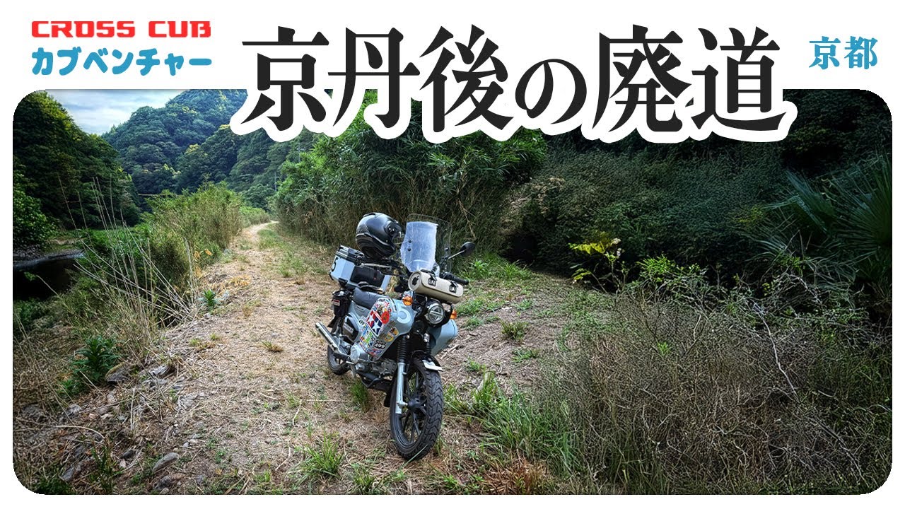 京丹後の廃道に行ってみた！【クロスカブ】HONDA CROSS CUB 110 in Japan #バイク #ツーリング #クロスカブ