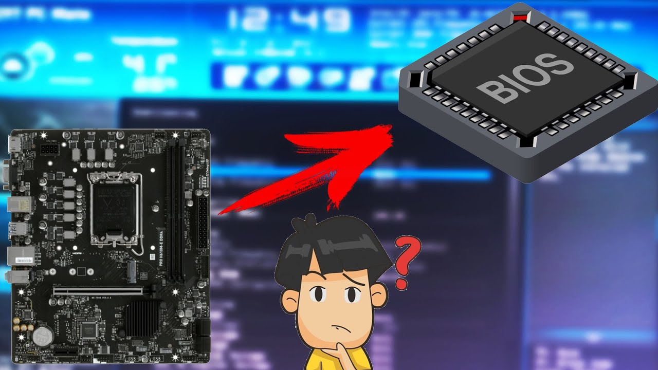 Обзор Bios Материнской платы MSI PRO H610M E DDR4 - Всё просто ?