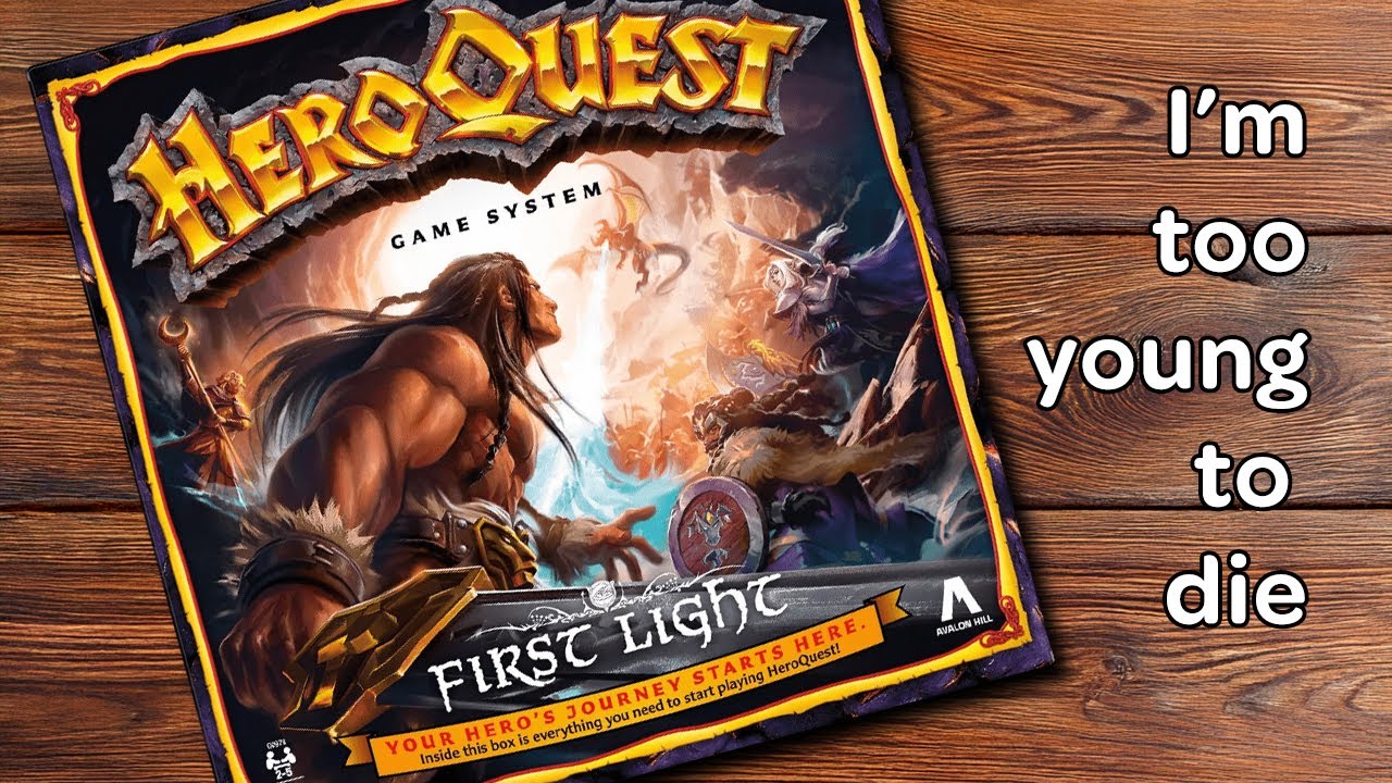 HeroQuest: First Light - Live boardgame playthrough