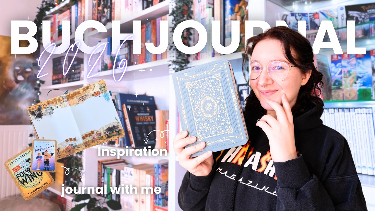 Mein Bookjournal für 2026 🥰 | Inspiration | let's be creative 💖✨