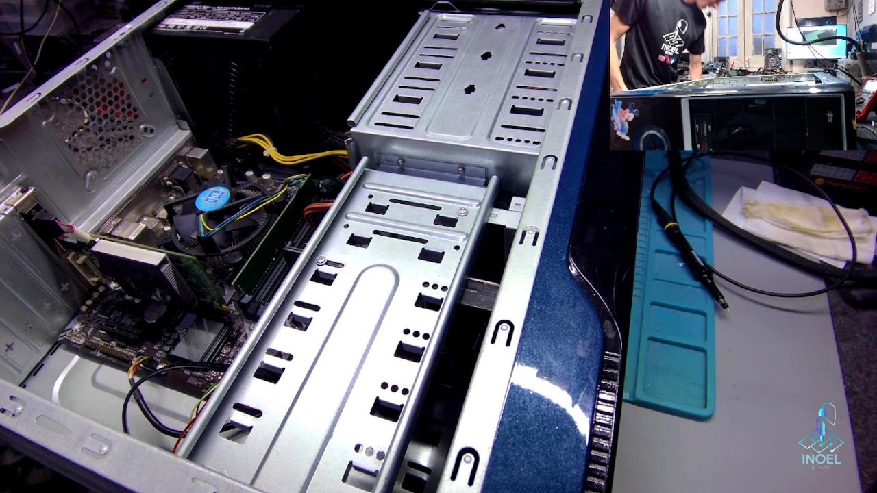 El fan da una vuelta y se apaga Reparación de PC Desktop