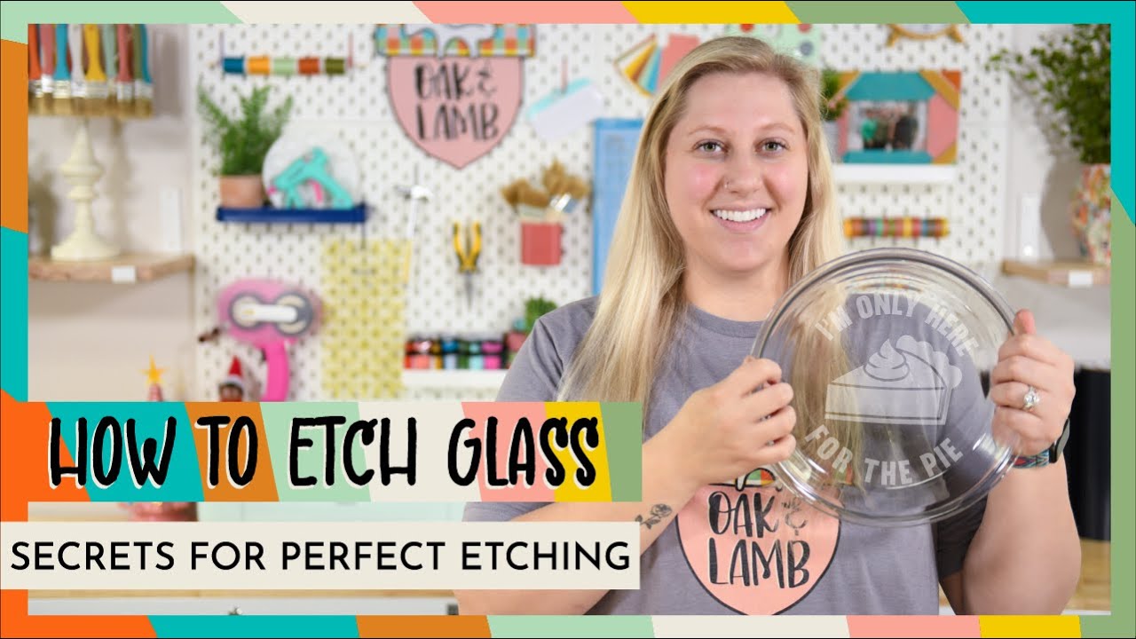 How To Etch Glass - The Secret To Perfect Etching Projects!