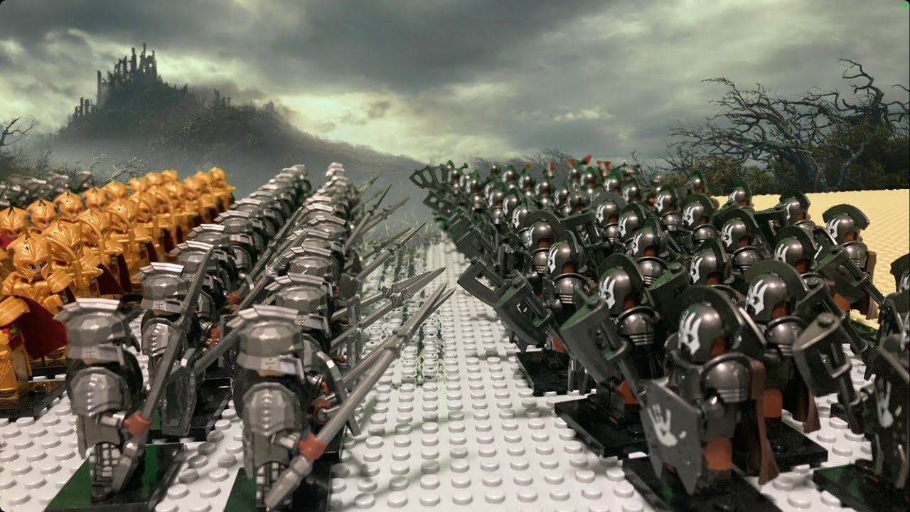 LEGO Хоббит | Битва пяти воинств | Стоп-моушн