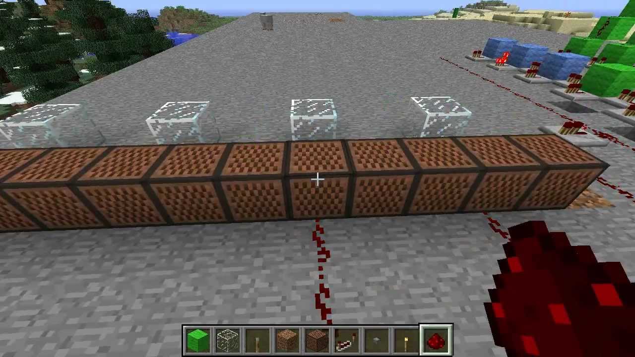 Minecraft Redstone Wars 2 - Music -GenerikB vs Red3yz - Part 1