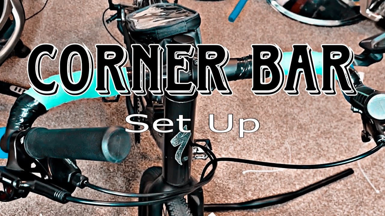 Surly Corner Bar Set Up/ Flat Bar Conversion on Specialized Sirrus