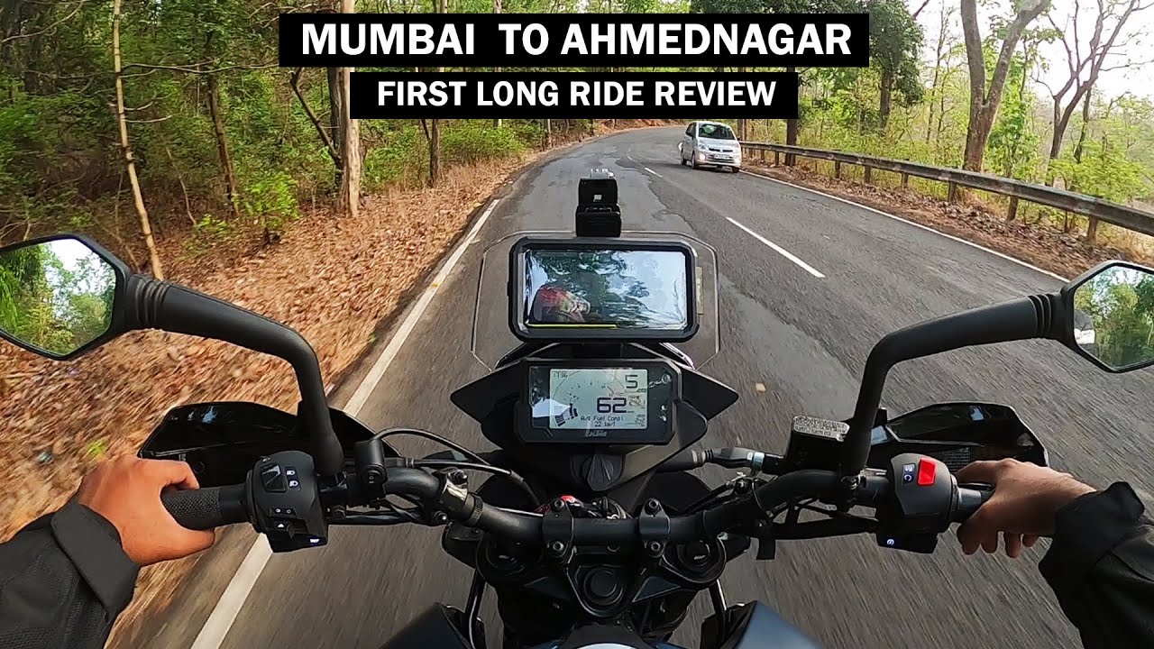 Mumbai to Ahmednagar Bike Ride | First Long Ride On My KTM Adventure 250 | Bike Review
