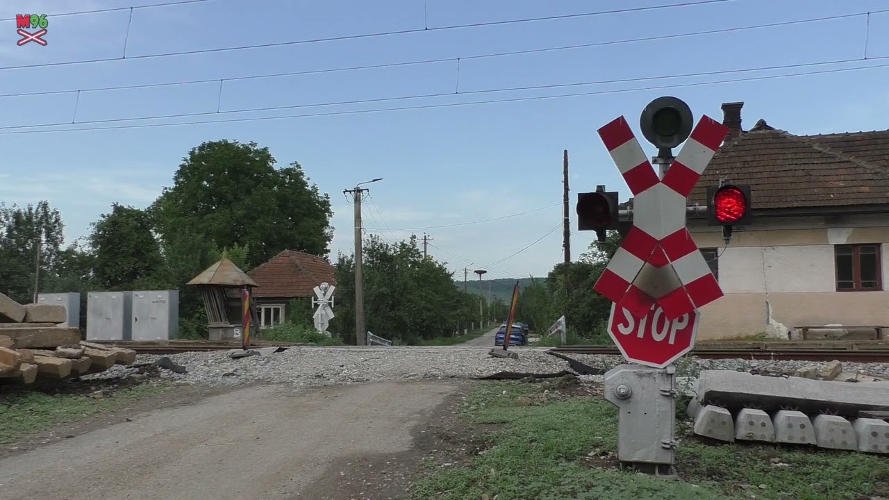 Trecere la nivel cu calea ferată Nima (RO) - 27.7.2025 / Žel. přejezd / Romanian railroad crossing