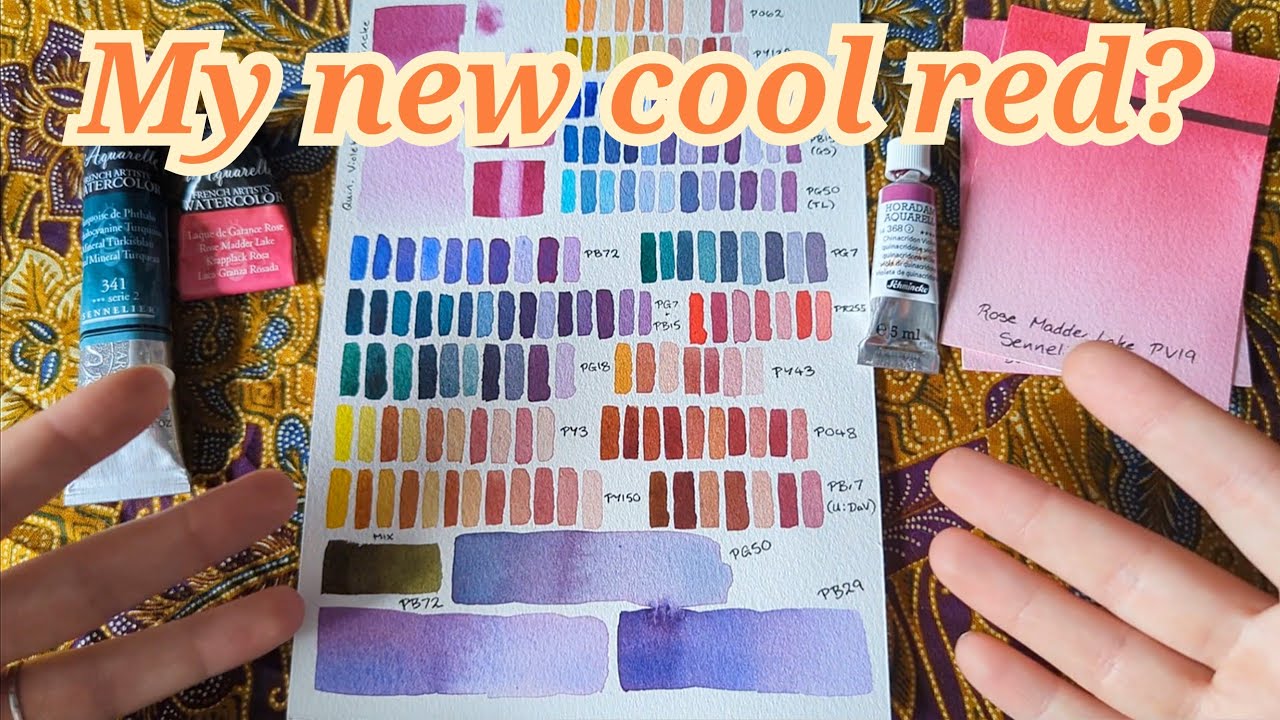 Pigment Exploration: Quinacridone Violet PV19