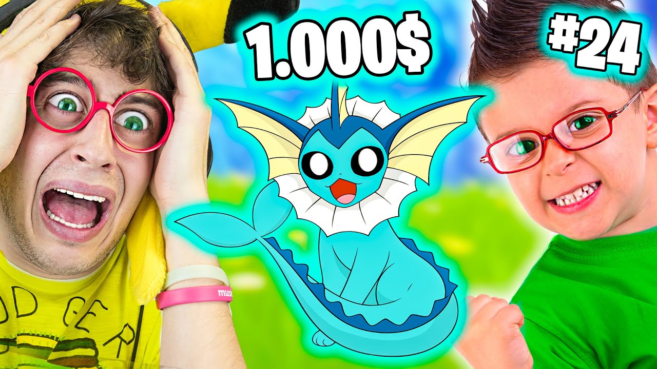 1.000$ COMPETICIÓN Pokémon vs Hermano Pequeño!!! (Pokémon Arceus) - Episodio #24