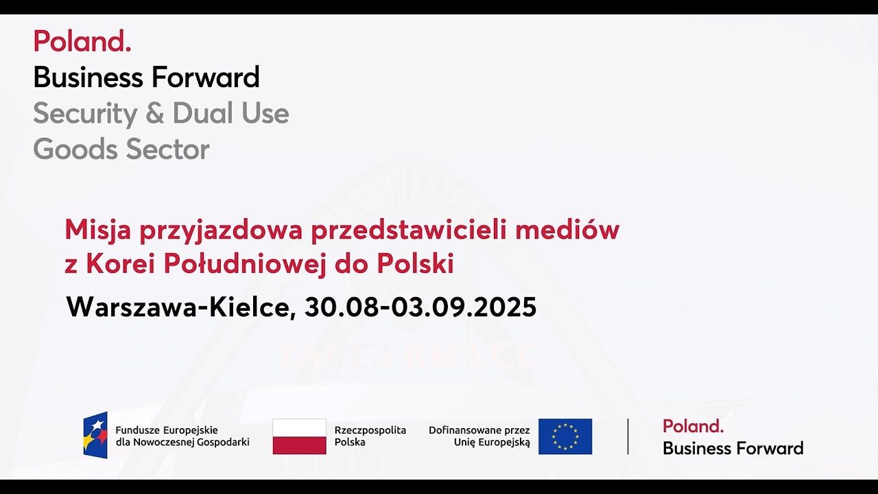 Misja przyjazdowa dziennikarzy z Korei Południowej do Polski
