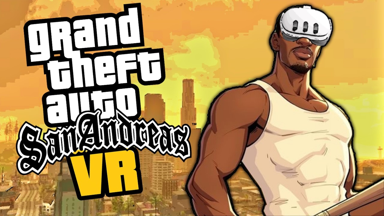 Jugué GTA San Andreas en REALIDAD VIRTUAL y fue IMPRESIONANTE!