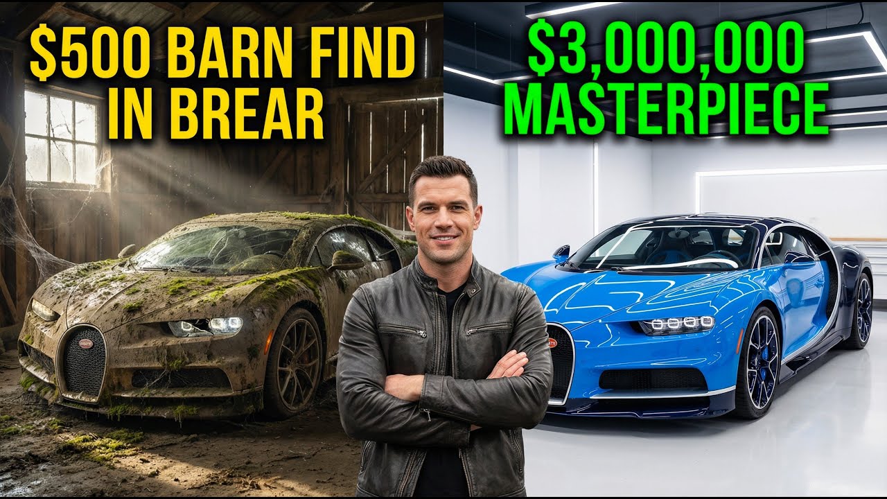 From $500 Barn Find to Masterpiece: The Full Bugatti Transformation