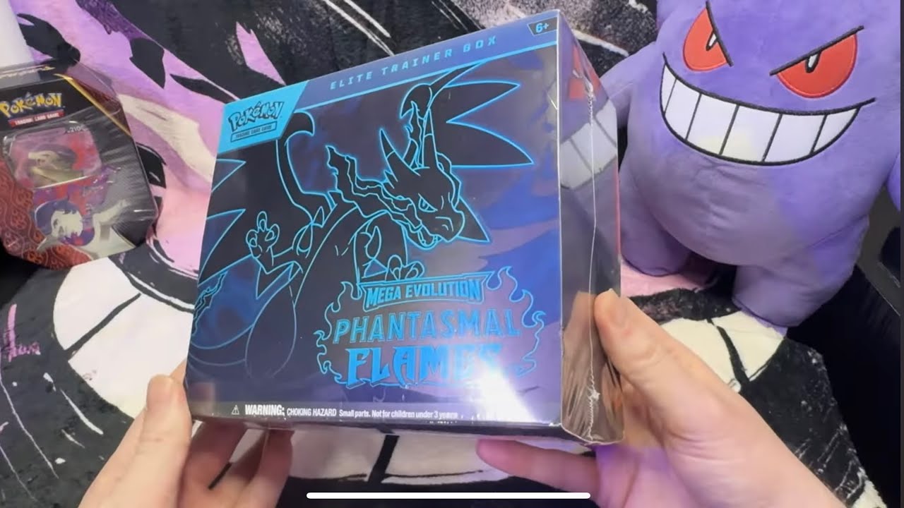 Opening the Phantasmal Flames Elite Trainer Box! [Pokemon TCG]