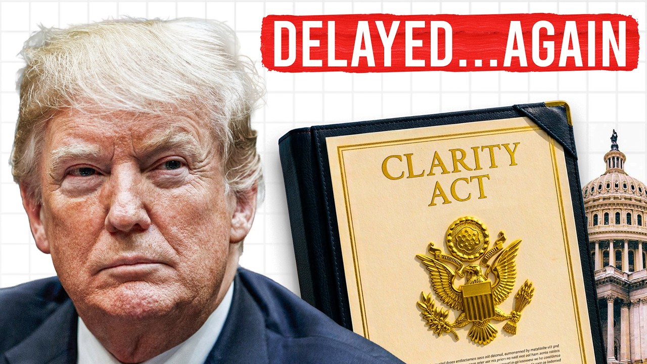 Почему крупнейший криптозаконопроект только что ПРОВАЛИЛСЯ (Хаос вокруг Clarity Act)