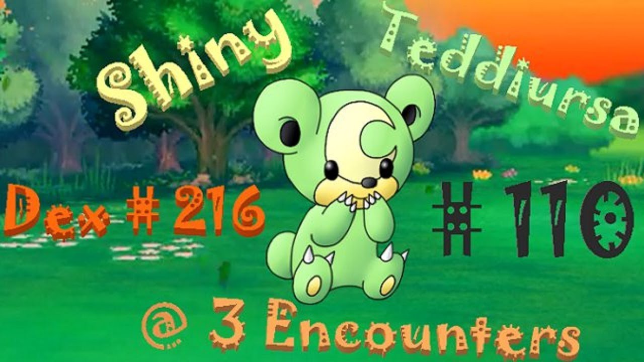 [Pokémon SoulSilver] - Shiny Teddiursa @ 3 Encounters {Retro Shiny Hunt 110}💖